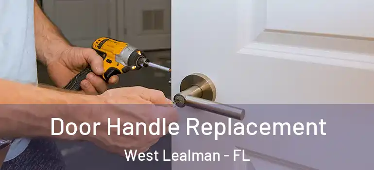 Door Handle Replacement West Lealman - FL
