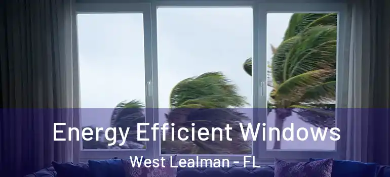  Energy Efficient Windows West Lealman - FL
