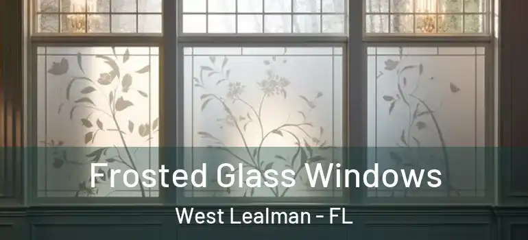  Frosted Glass Windows West Lealman - FL