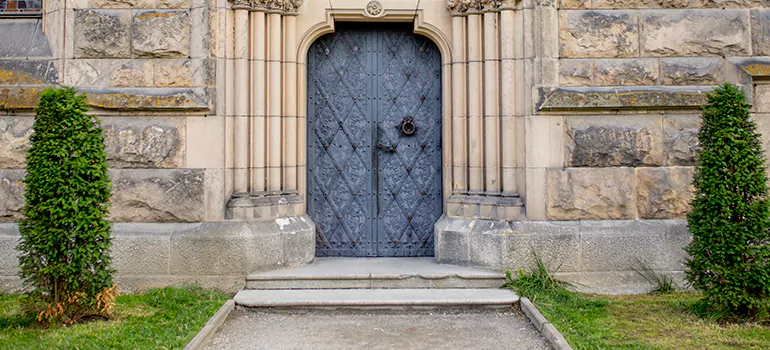Traditional Double Front Doors in West Lealman, FL