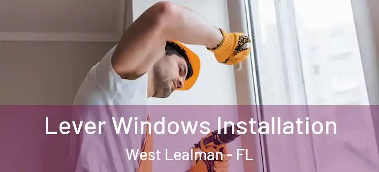  Lever Windows Installation West Lealman - FL