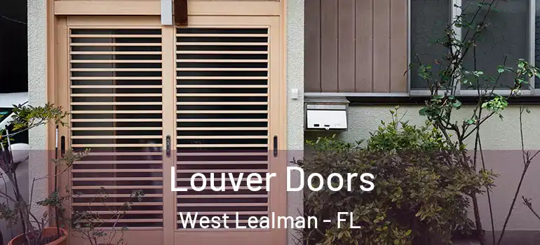  Louver Doors West Lealman - FL