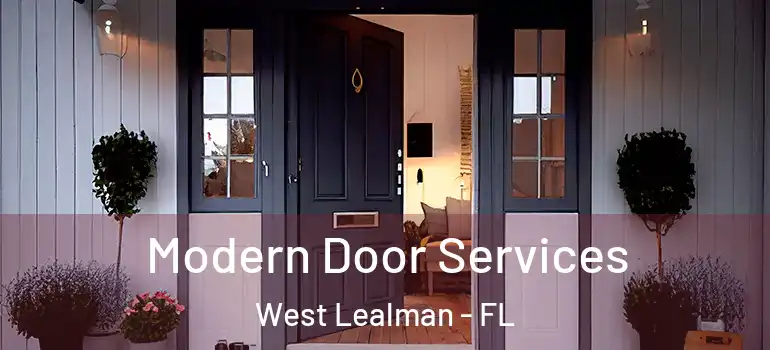  Modern Door Services West Lealman - FL
