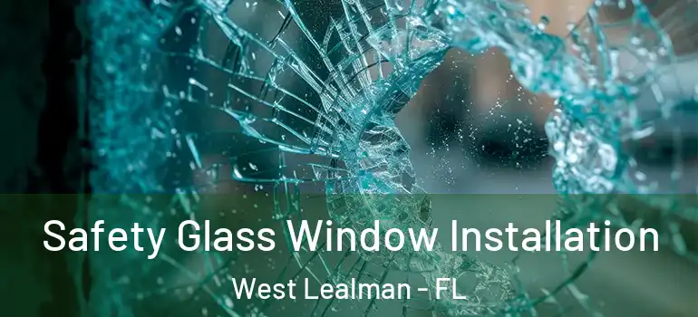  Safety Glass Window Installation West Lealman - FL