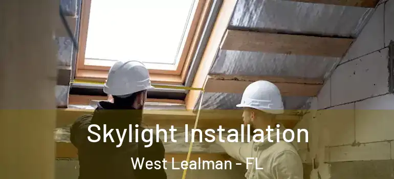  Skylight Installation West Lealman - FL