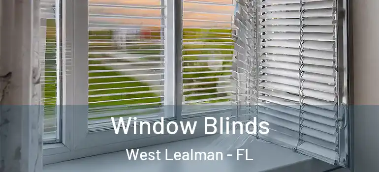  Window Blinds West Lealman - FL