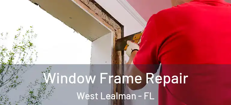  Window Frame Repair West Lealman - FL