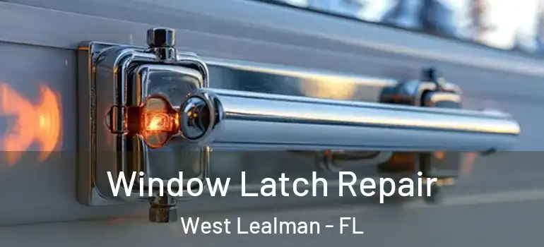 Window Latch Repair West Lealman - FL