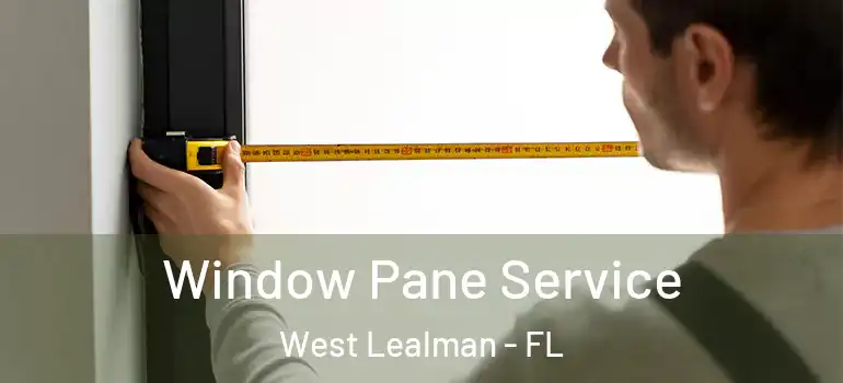  Window Pane Service West Lealman - FL