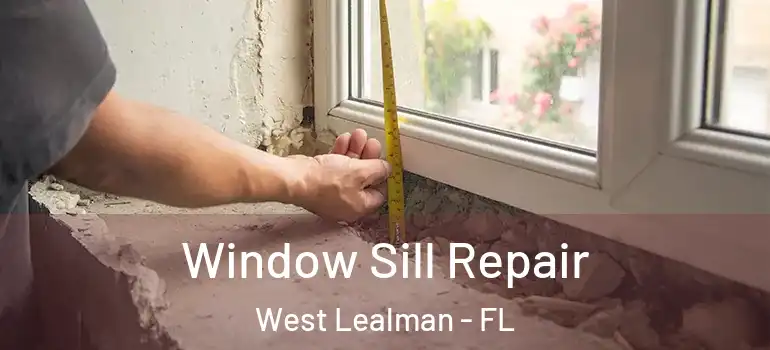  Window Sill Repair West Lealman - FL